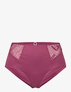 Graphic Support High Waisted Support Full Brief - TANNIN