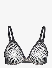 CHANTELLE - Graphic Allure Covering molded bra - wired bras - black - 0