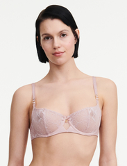 CHANTELLE - Orchids Half-cup balcony bra - wired bras - english rose - 3