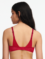 CHANTELLE - Orchids Half-cup balcony bra - wired bras - passion red - 4