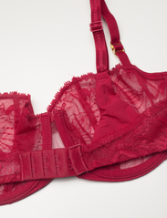 CHANTELLE - Orchids Half-cup balcony bra - bh:ar med bygel - passion red - 7