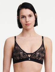 CHANTELLE - Orchids Wirefree triangle bra - bh's zonder beugels - black - 2