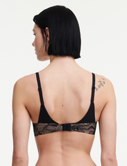 CHANTELLE - Orchids Wirefree triangle bra - bh's zonder beugels - black - 4