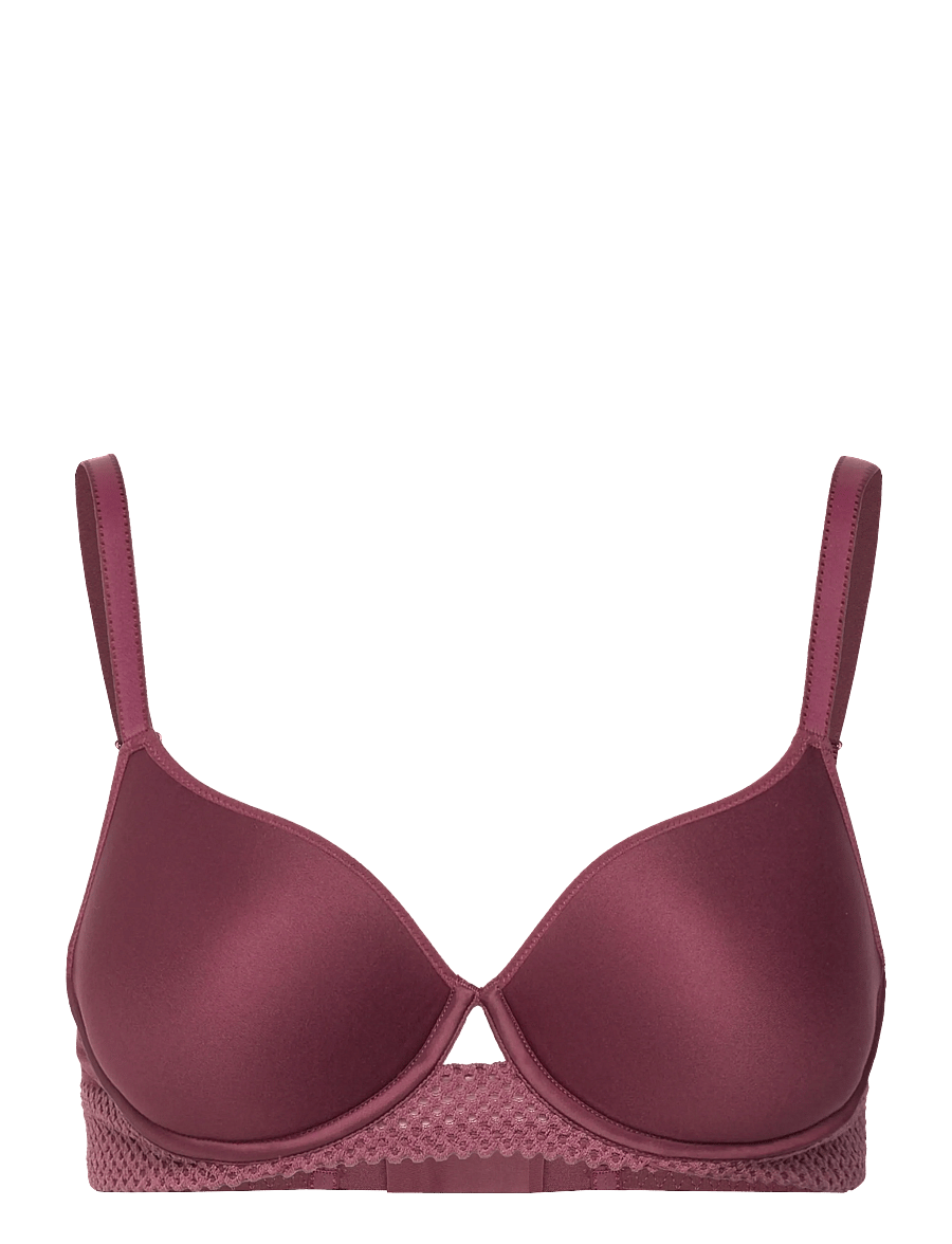 CHANTELLE - PLAY Covering t-shirt memory bra - sienna - 1