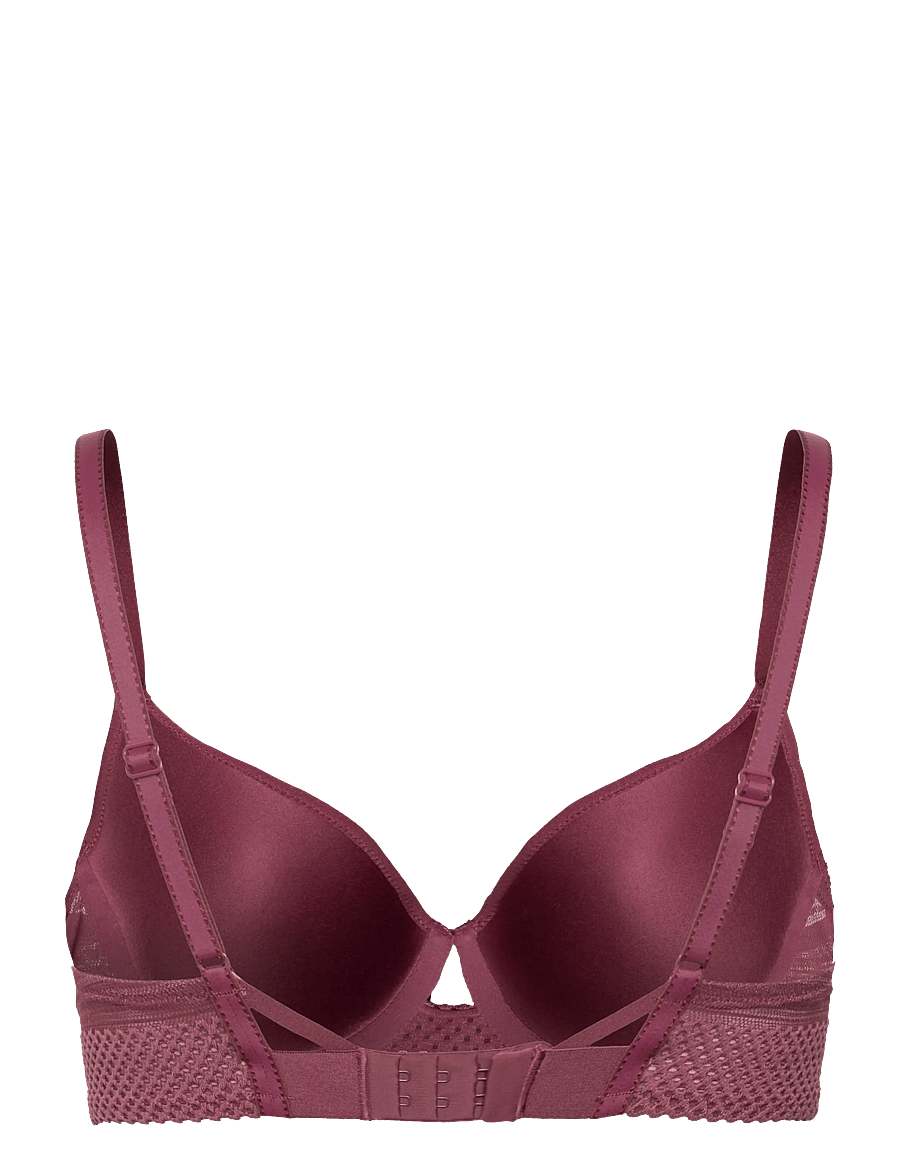 CHANTELLE - PLAY Covering t-shirt memory bra - sienna - 2