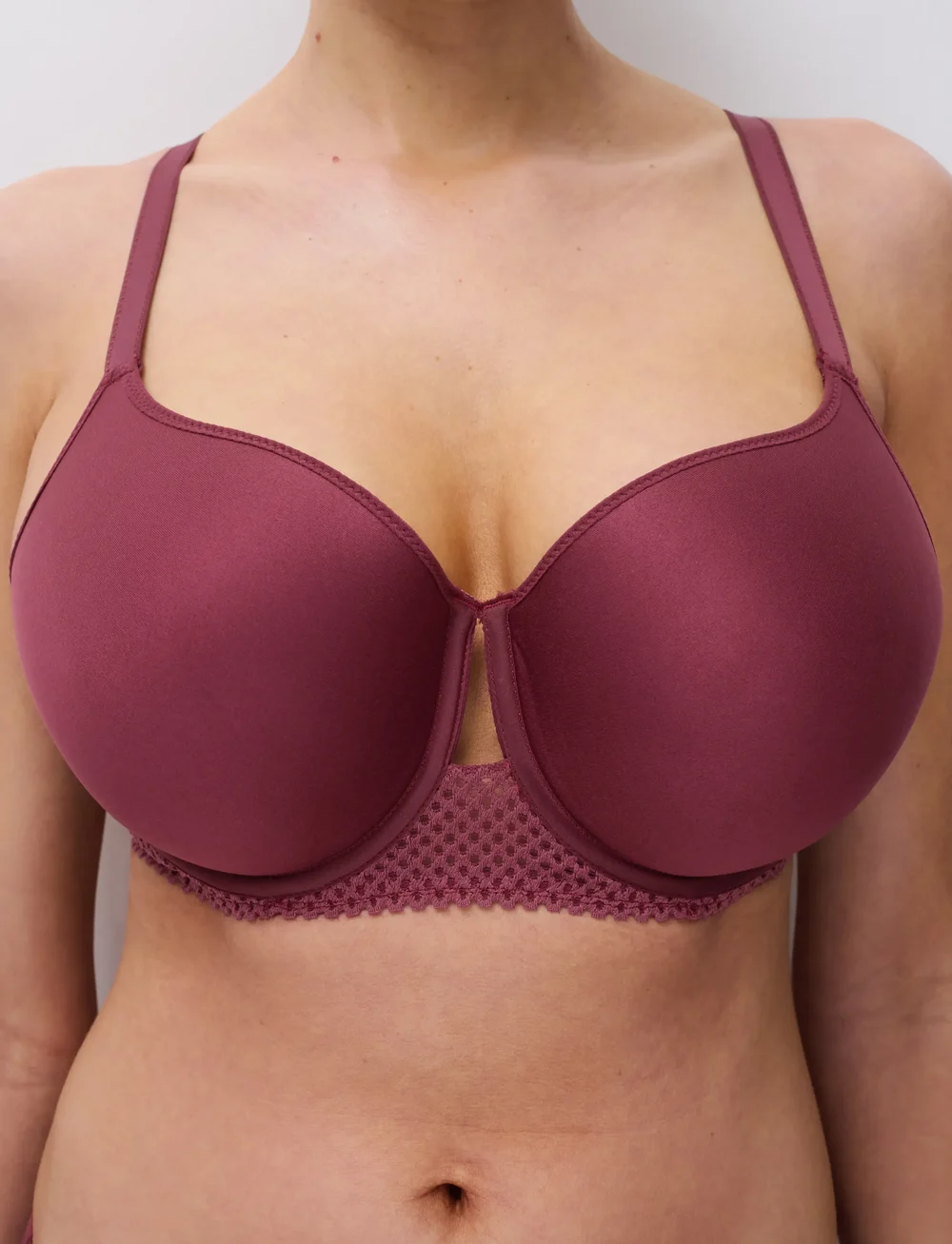 CHANTELLE - PLAY Covering t-shirt memory bra - bh:ar med bygel - sienna - 3