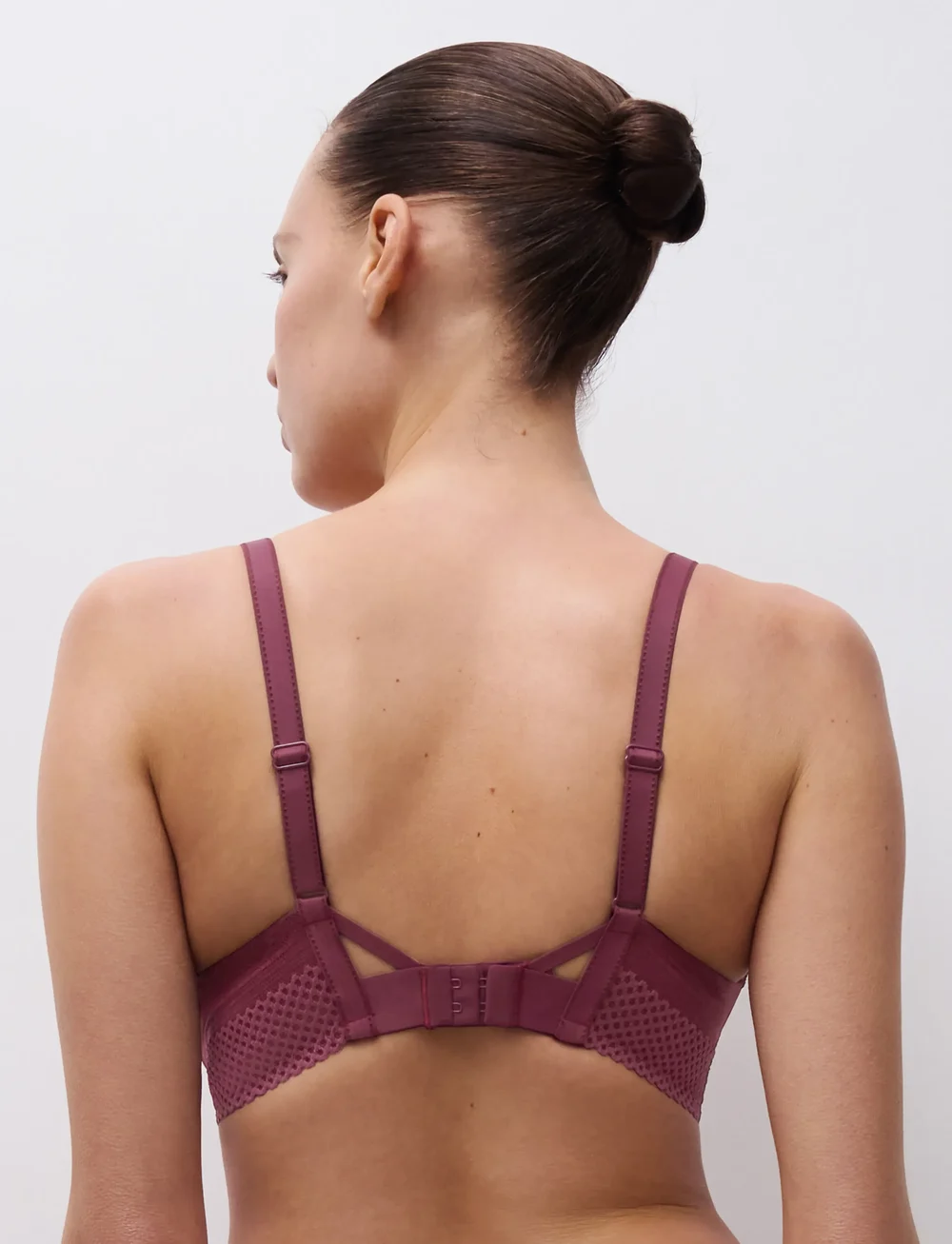 CHANTELLE - PLAY Covering t-shirt memory bra - bh:ar med bygel - sienna - 4