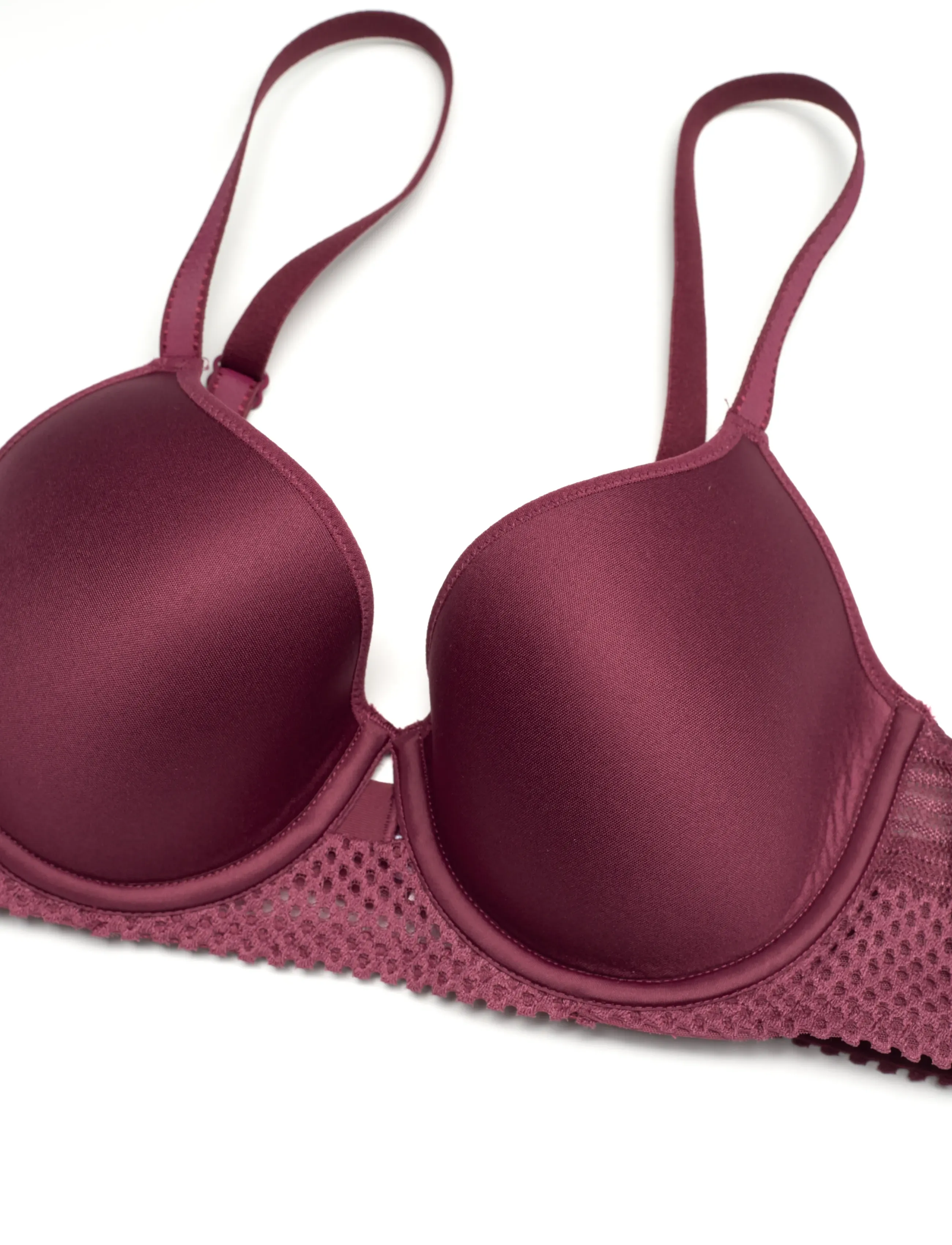 CHANTELLE - PLAY Covering t-shirt memory bra - sienna - 5