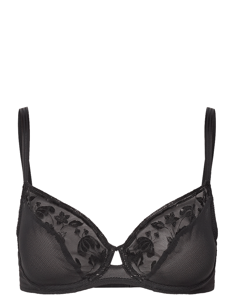 CHANTELLE - PULP Philter Very Covering Underwired Bra - black vinyl - 1