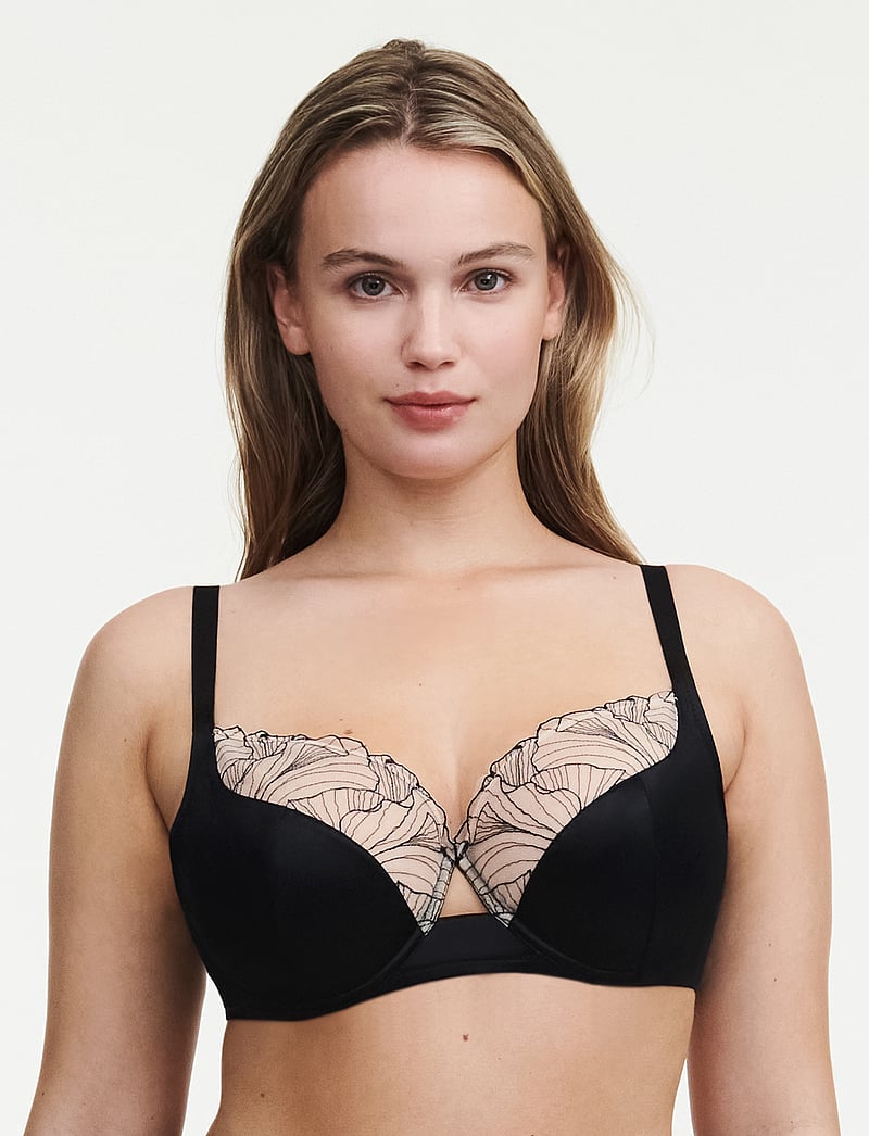 CHANTELLE - PULP Tattoo Love Very Covering Underwired Bra - bügellose bhs - black/golden beige - 3