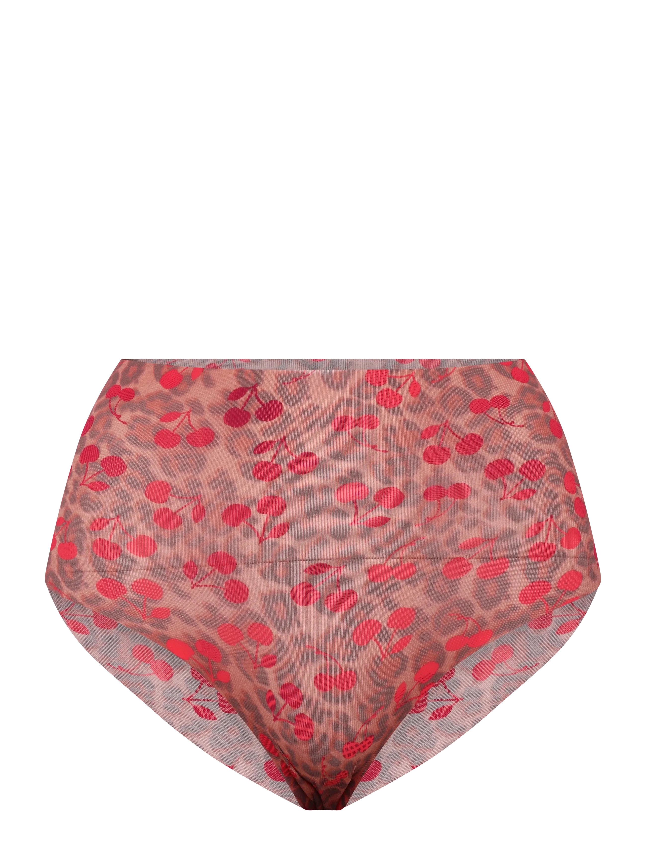 CHANTELLE - Pulpies High Waisted Full Brief - midi & maxi slips - cherry leo - 1