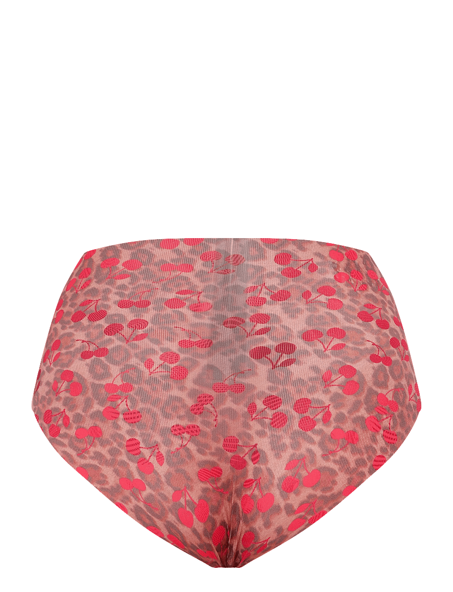 CHANTELLE - Pulpies High Waisted Full Brief - midi & maxi slips - cherry leo - 2