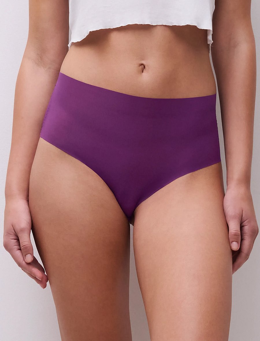 CHANTELLE - Pulpies High waist brief - midi & maxi slips - dark berry - 0