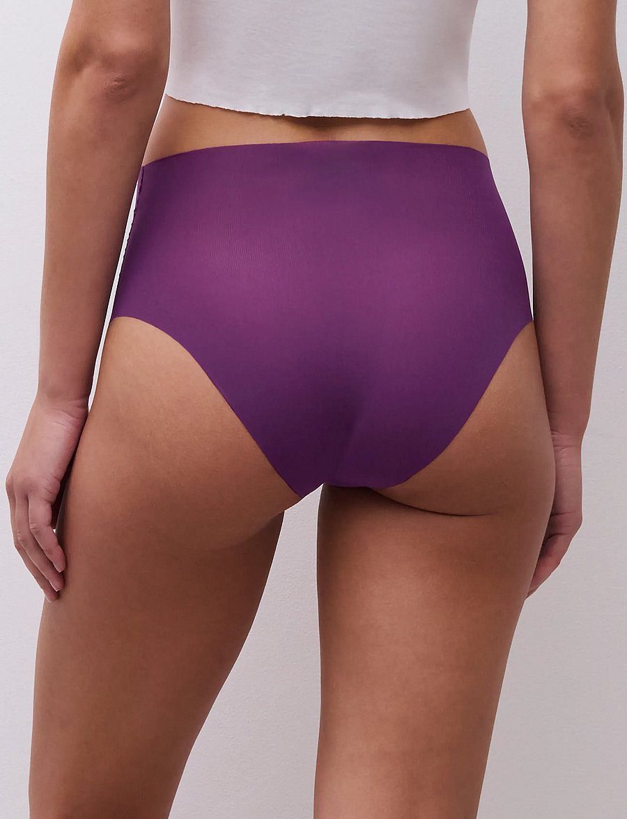 CHANTELLE - Pulpies High waist brief - midi & maxi slips - dark berry - 2