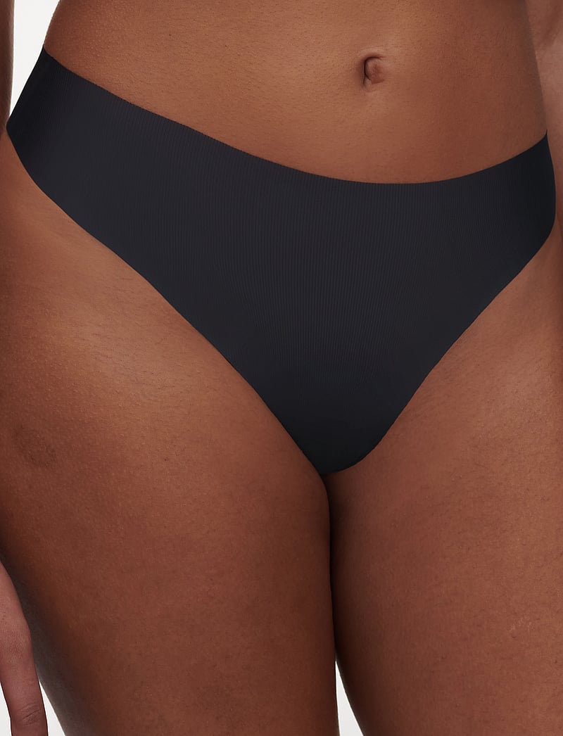 CHANTELLE - Pulpies Tanga - sømløse truser - black - 0