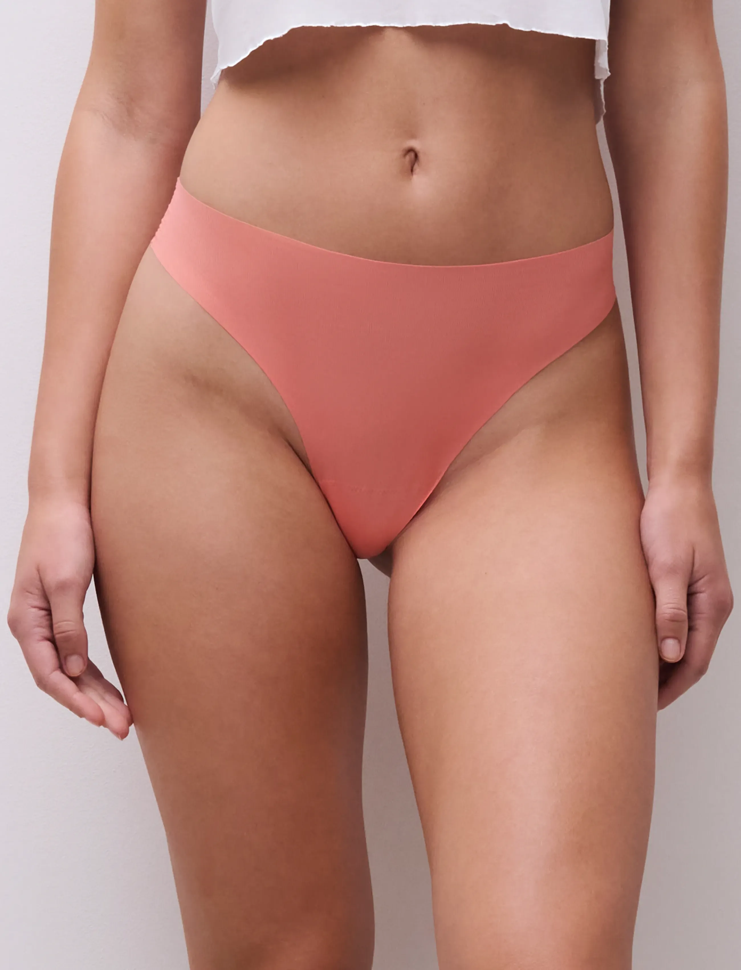 CHANTELLE Pulpies Thong, XL/XXL, Coral, Trusser > G-Streng, Dame