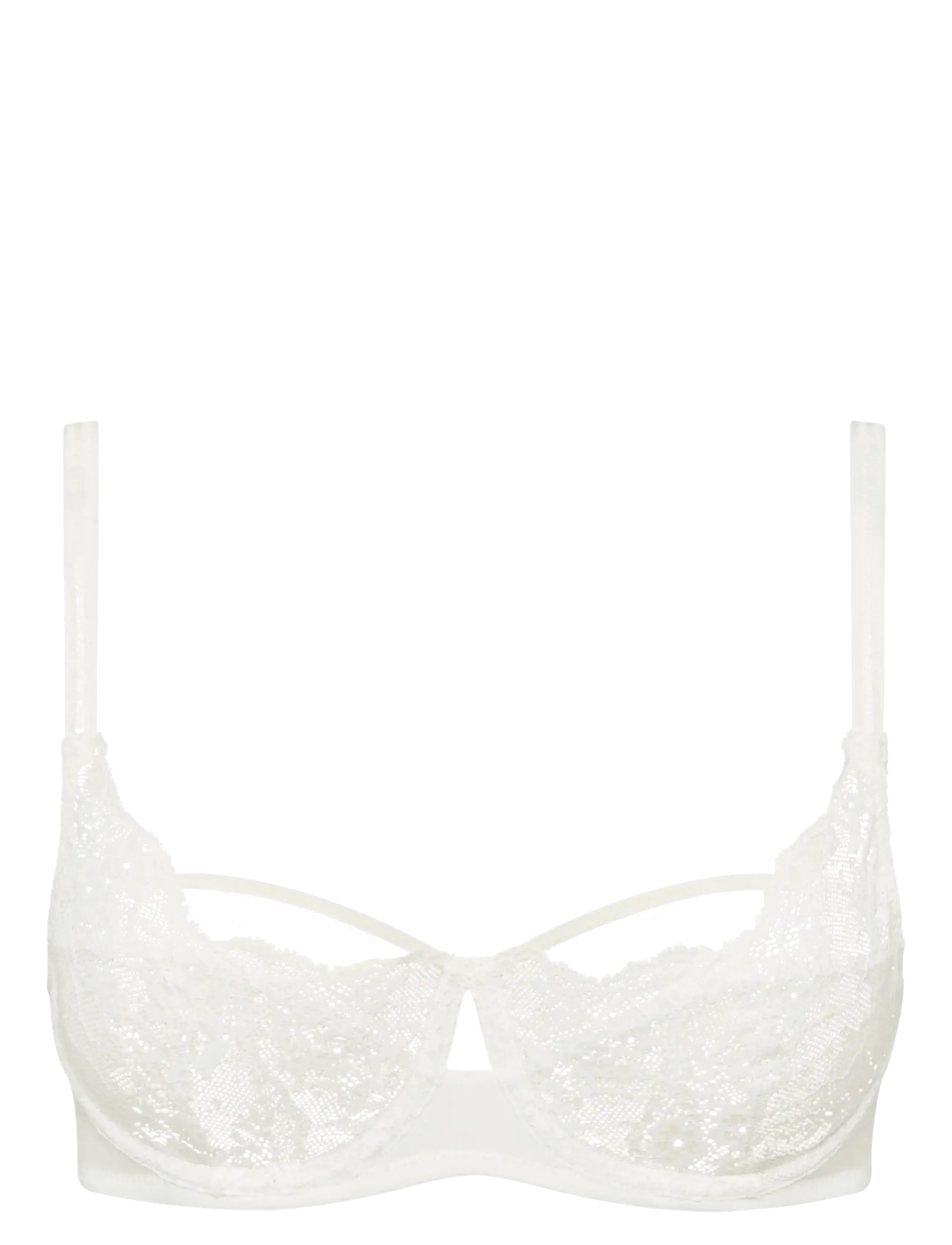 CHANTELLE Crush Half-cup support bra - Unterwäsche - MILK / white