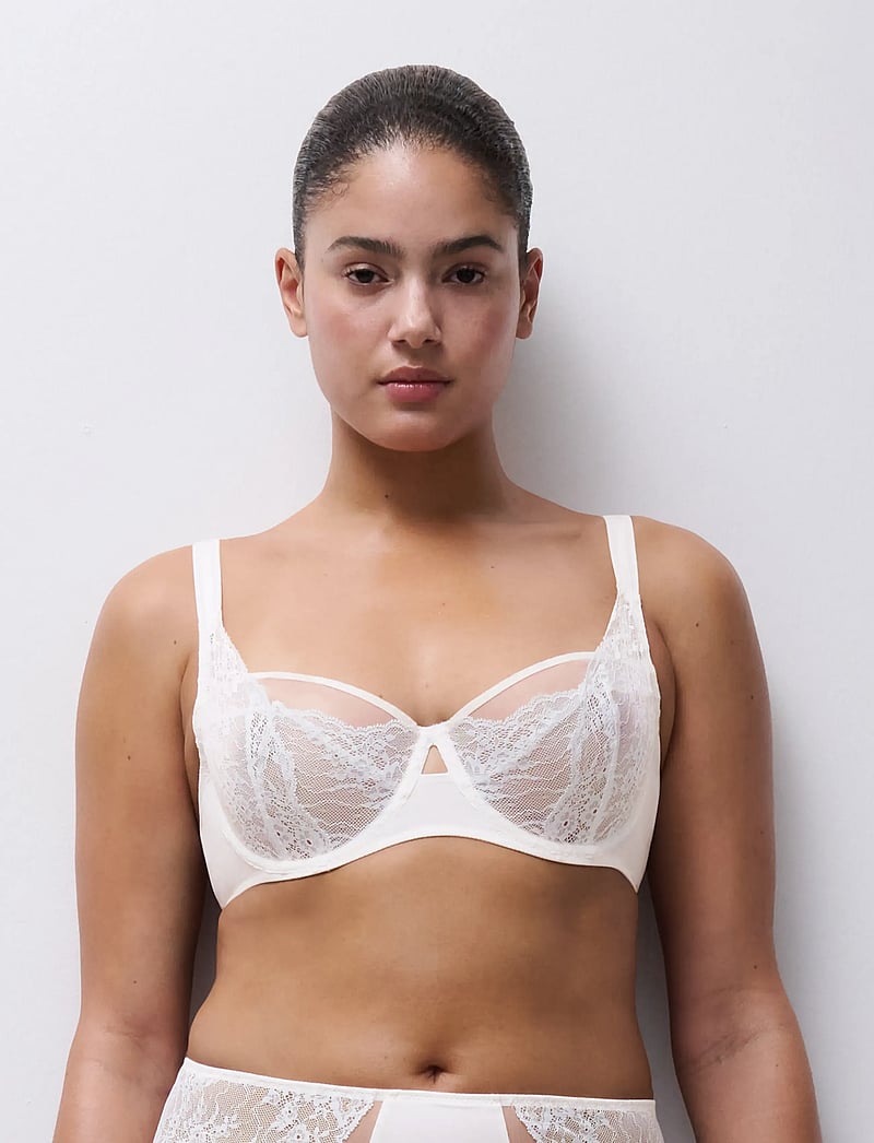 CHANTELLE - Crush Half-cup support bra - bügellose bhs - milk - 2