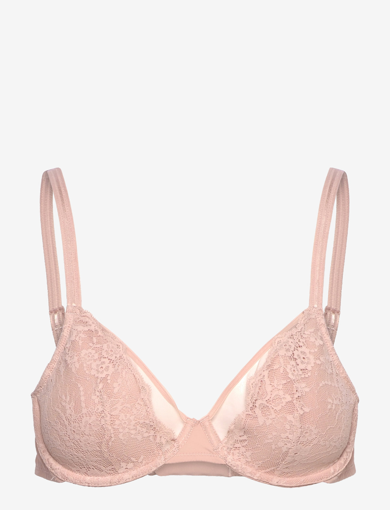 CHANTELLE - CRUSH Plunge spacer bra - plunge bhs - soft pink - 1
