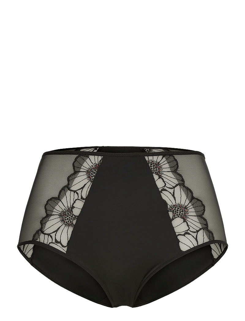 CHANTELLE - LUSH High waist full brief - midi & maxi trosor - festive black - 1