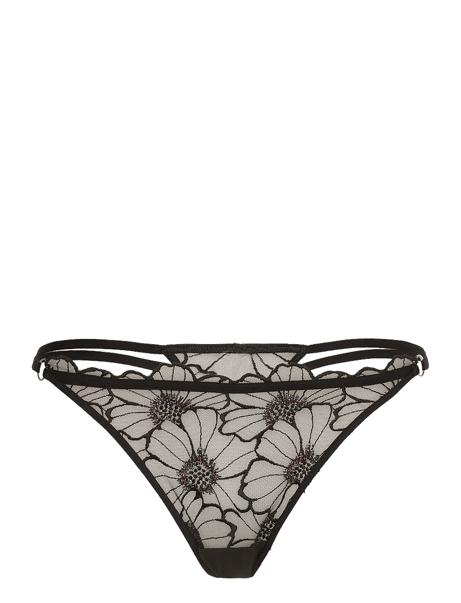 CHANTELLE - LUSH Thong - stringtrusser - festive black - 1