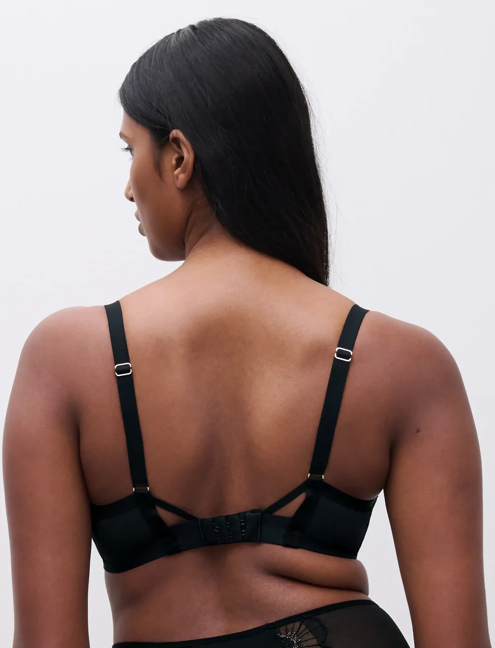 CHANTELLE - LUSH Underwire Covering bra - balconette bhs - festive black - 4