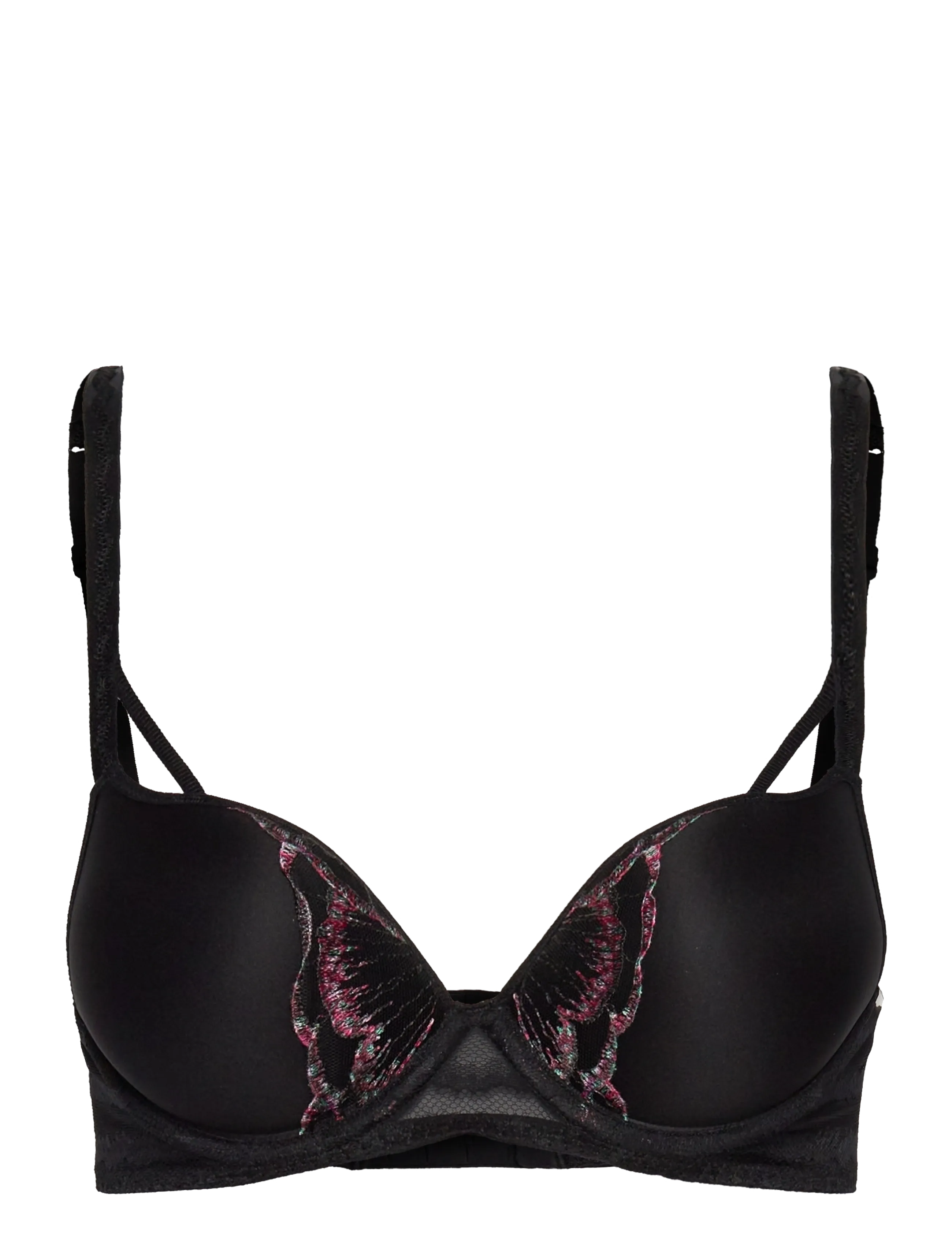 LILY Extra push t-shirt bra - ROMANTIC BLACK