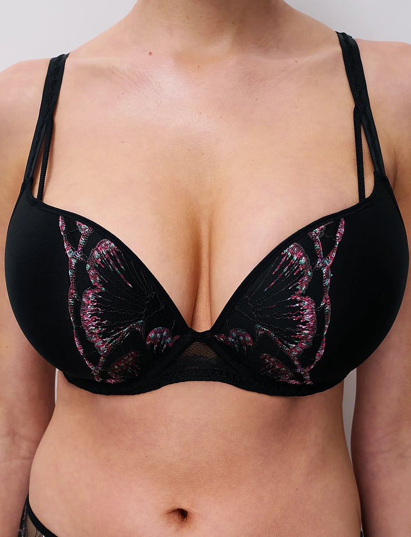 CHANTELLE - LILY Extra push t-shirt bra - bügellose bhs - romantic black - 3