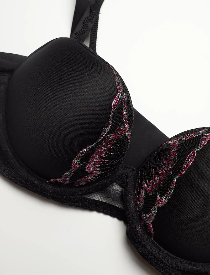 CHANTELLE - LILY Extra push t-shirt bra - bh:ar med bygel - romantic black - 5