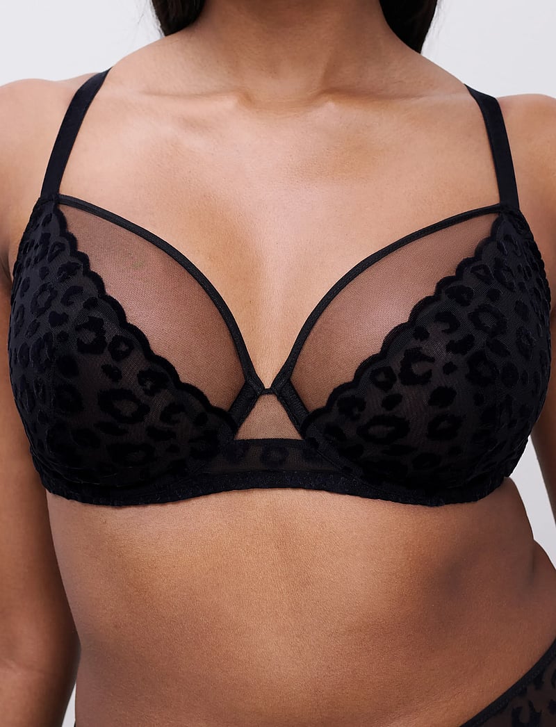 CHANTELLE - GIRLS Underwire covering bra - balconette bh:ar - black - 3