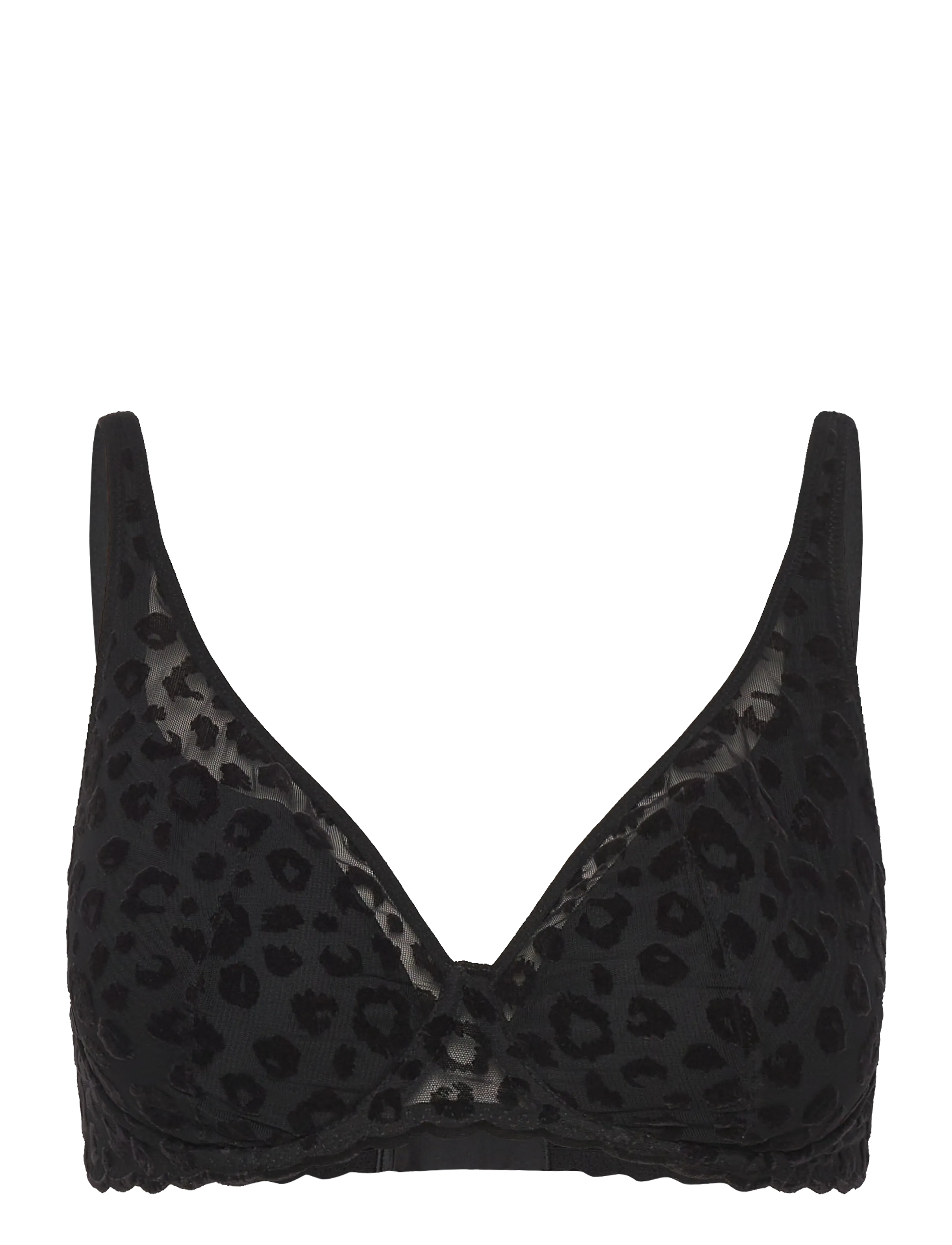 CHANTELLE - GIRLS T-shirt plunge bra - balconette bhs - black - 1