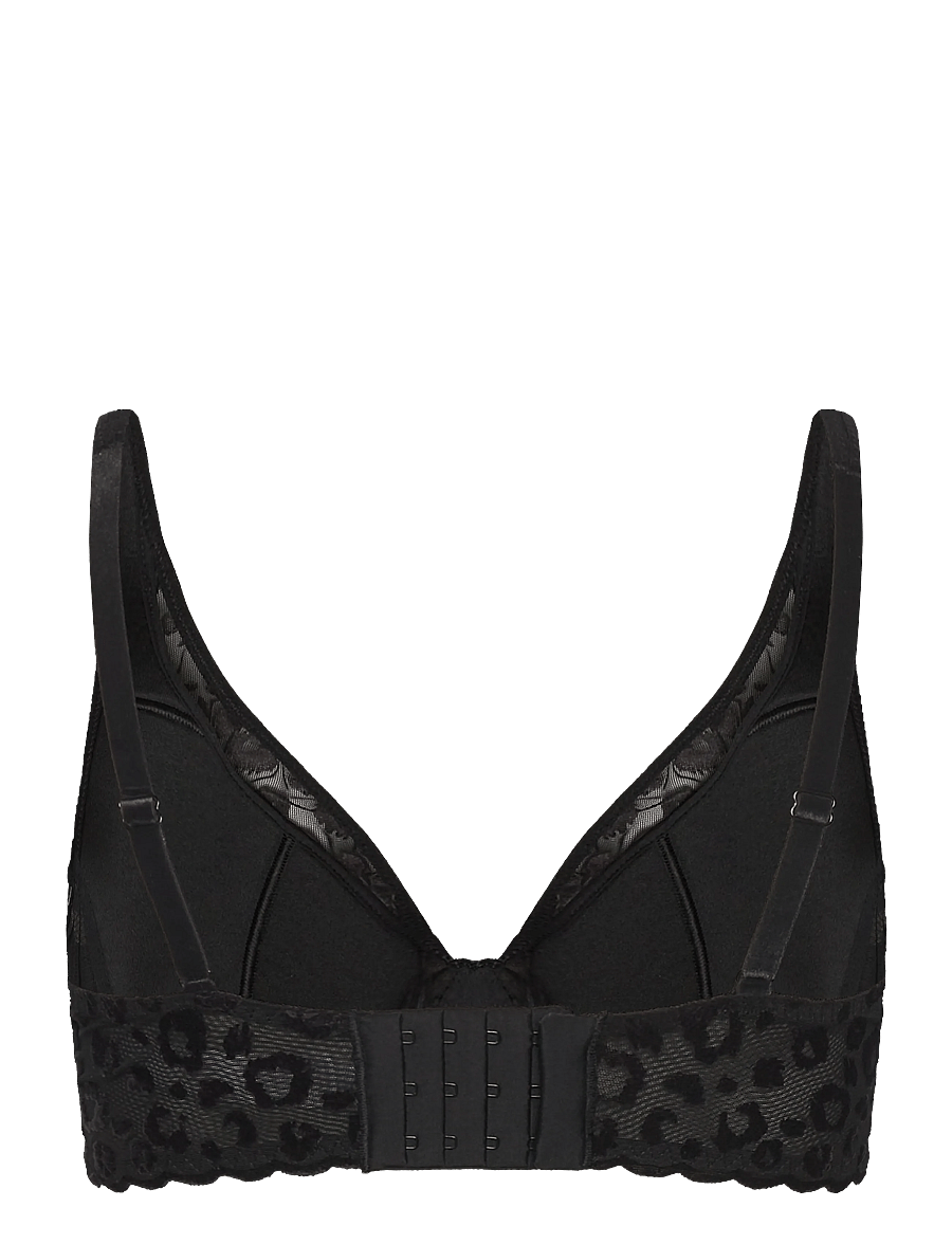 CHANTELLE - GIRLS T-shirt plunge bra - balconette bhs - black - 2