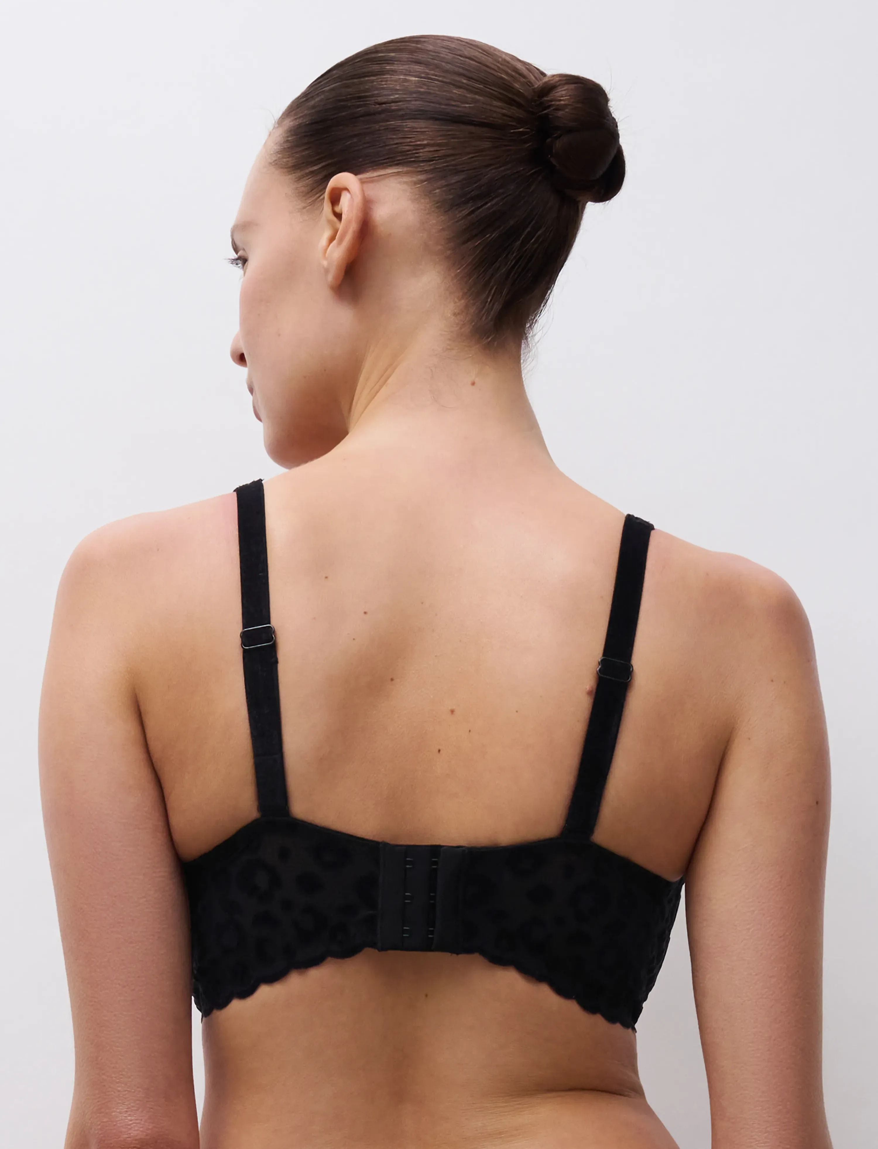 CHANTELLE - GIRLS T-shirt plunge bra - balconette bhs - black - 5