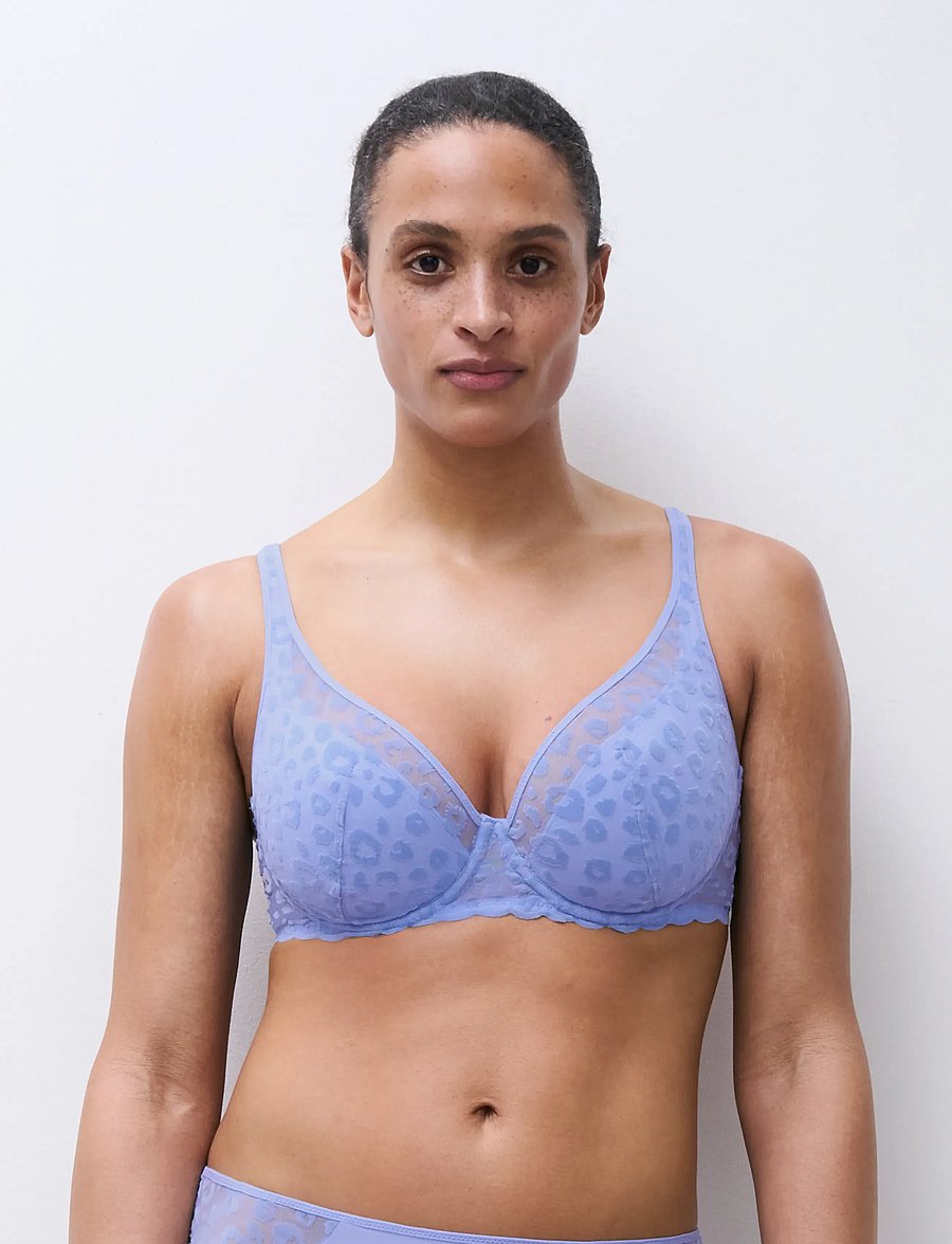 CHANTELLE - Girls Plunge foam bra - balconette bh:ar - lilac - 5