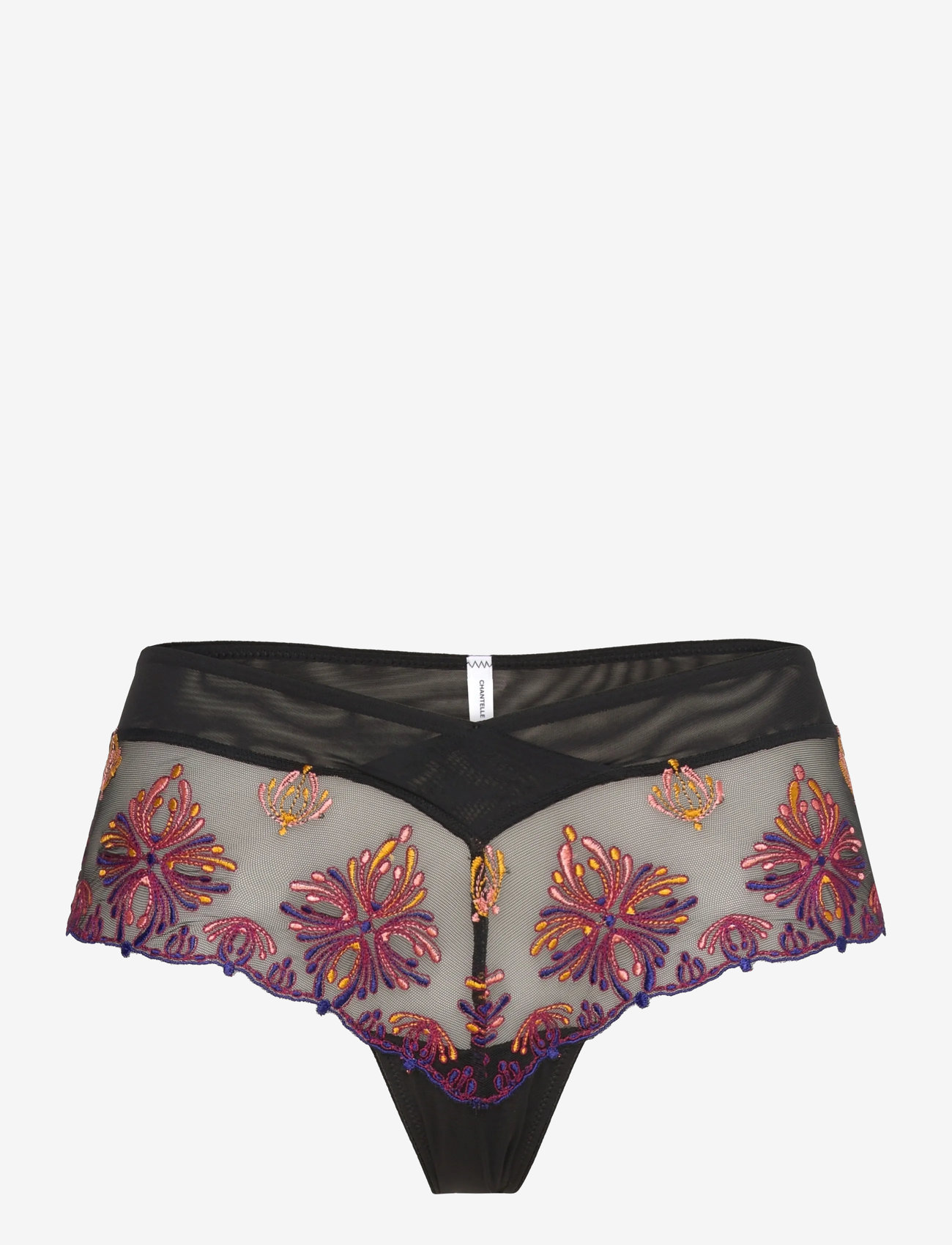 CHANTELLE - Champs Elysees Revealing shorty - brazilian slips - black jewels - 1