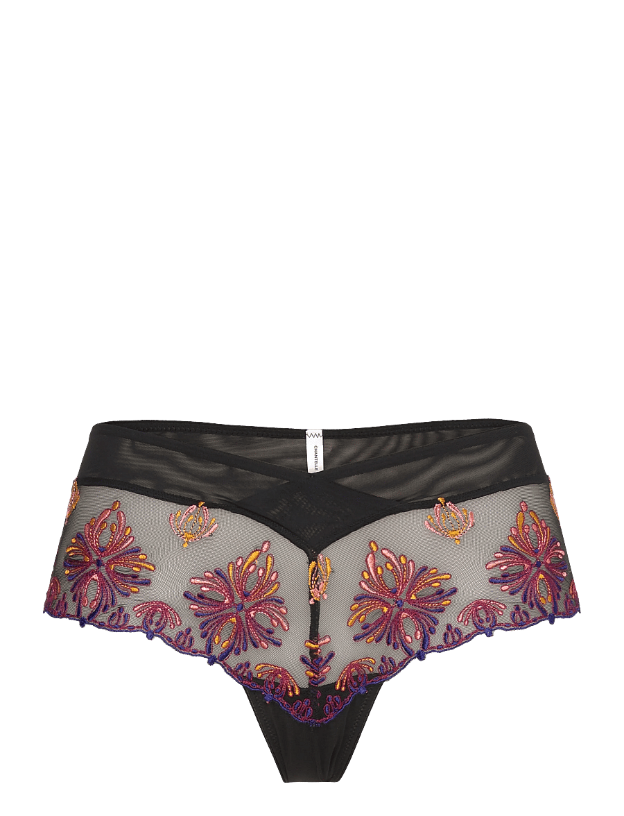 CHANTELLE - Champs Elysees Revealing shorty - culotte brésilienne - black jewels - 1
