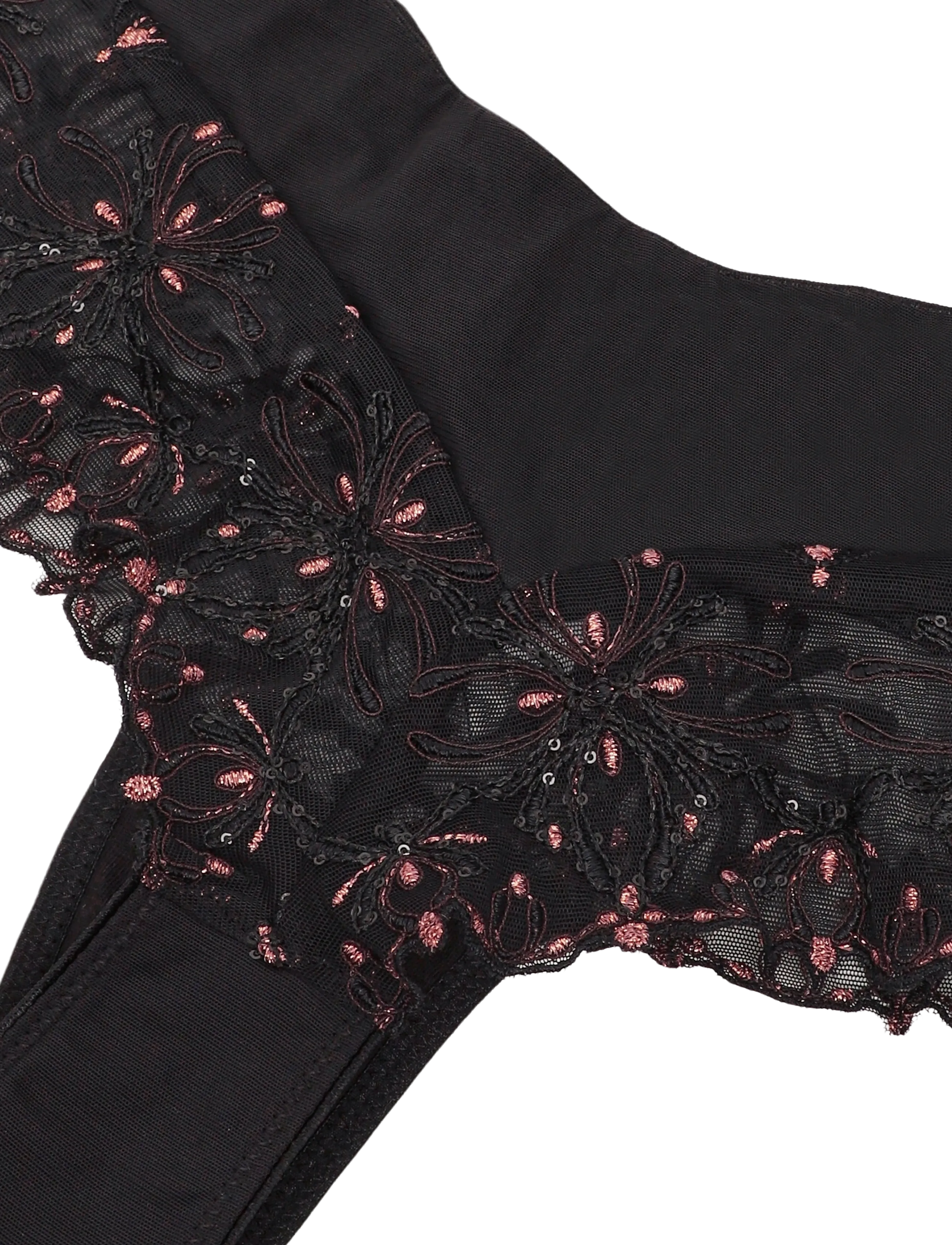CHANTELLE - Champs Elysees Revealing shorty - brasiilia lõinega aluspüksid - dazzling black - 3
