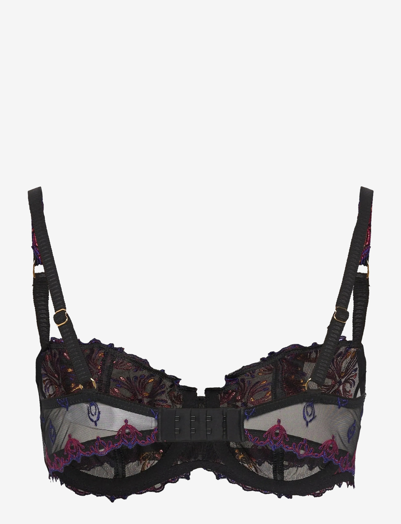 CHANTELLE - Champs Elysees Half-Cup Balcony Bra - bøjle-bh’er - black jewels - 2
