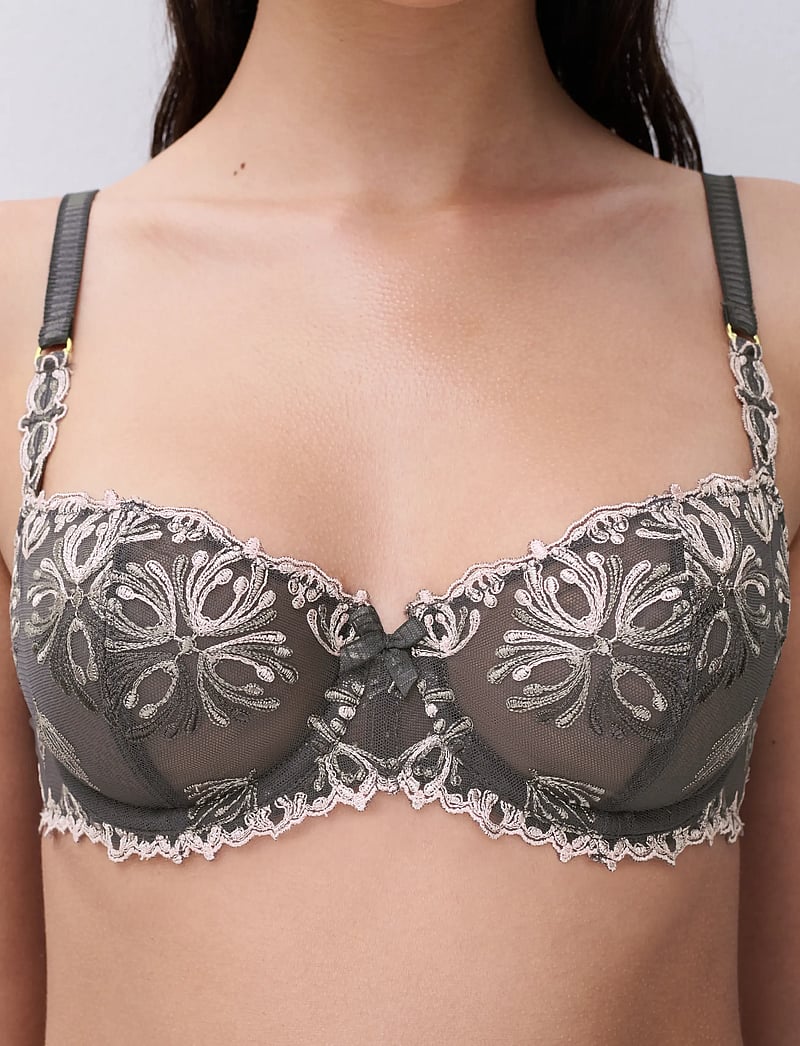 CHANTELLE - Champs Elysees Half-cup balcony bra - balconette bh'er - blushed ash - 2
