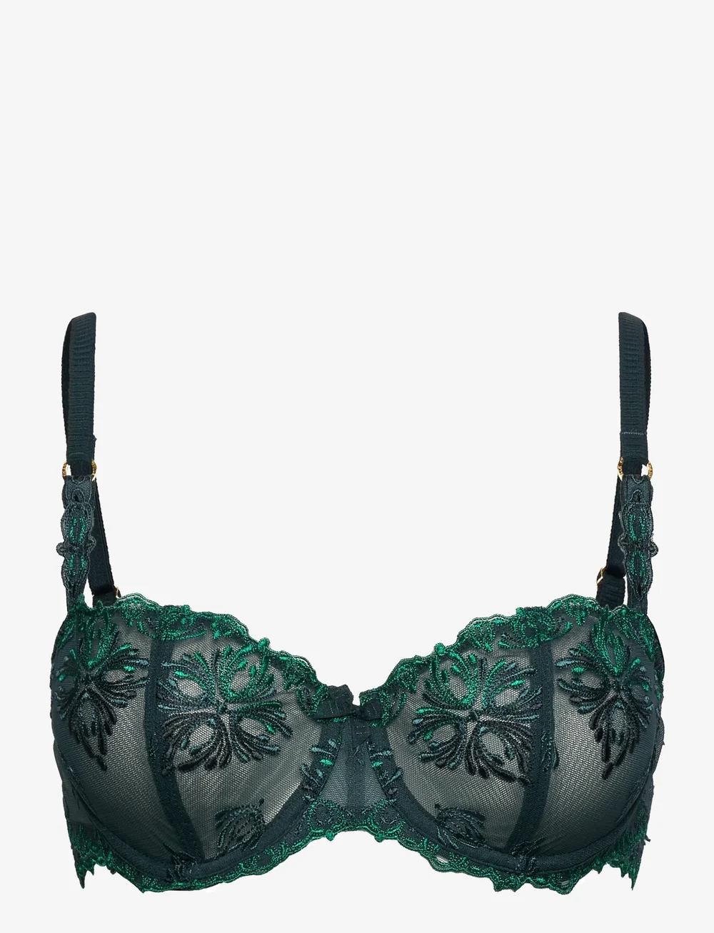 CHANTELLE - Champs Elysees Half Cup Bra - bügellose bhs - eden green multico - 1