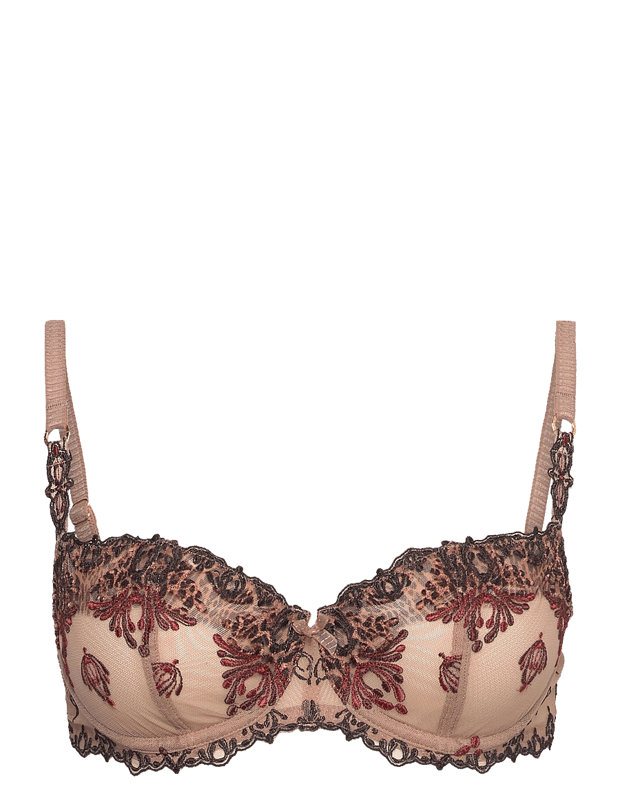 CHANTELLE - Champs Elysees Half Cup Bra - balconette bh:ar - feline print - 1