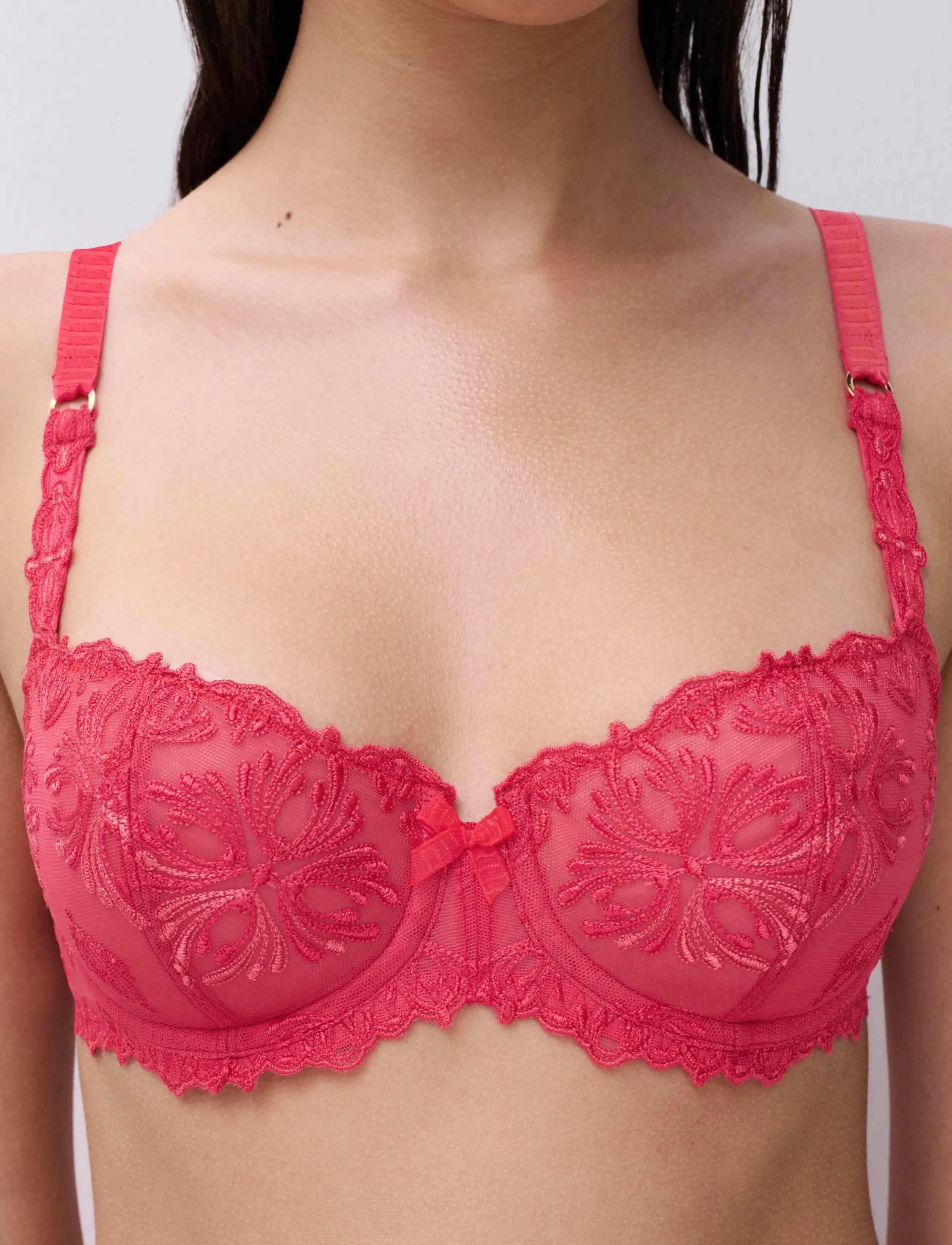 CHANTELLE - Champs Elysees Half-cup balcony bra - balconette bh:ar - sweet velvet - 4
