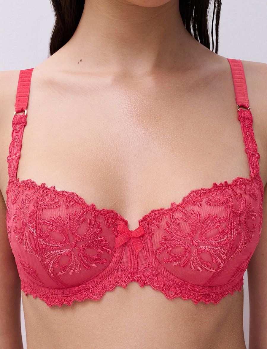 CHANTELLE - Champs Elysees Half-cup balcony bra - balconette bh:ar - sweet velvet - 4
