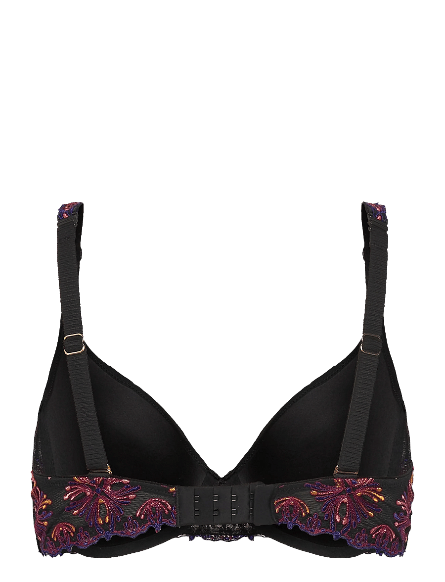 CHANTELLE - Champs Elysees Covering memory bra - t-paitaliivit - black jewels - 2