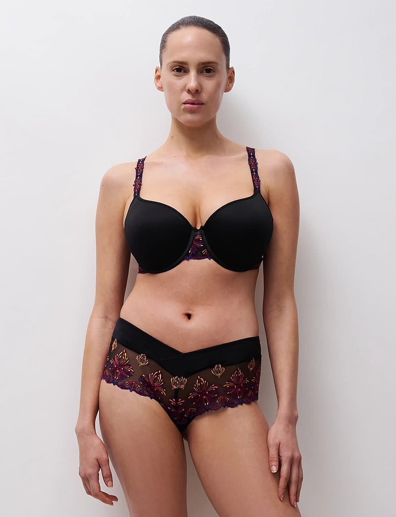 CHANTELLE - Champs Elysées Covering memory bra - t-shirt bh'er - black jewels - 4