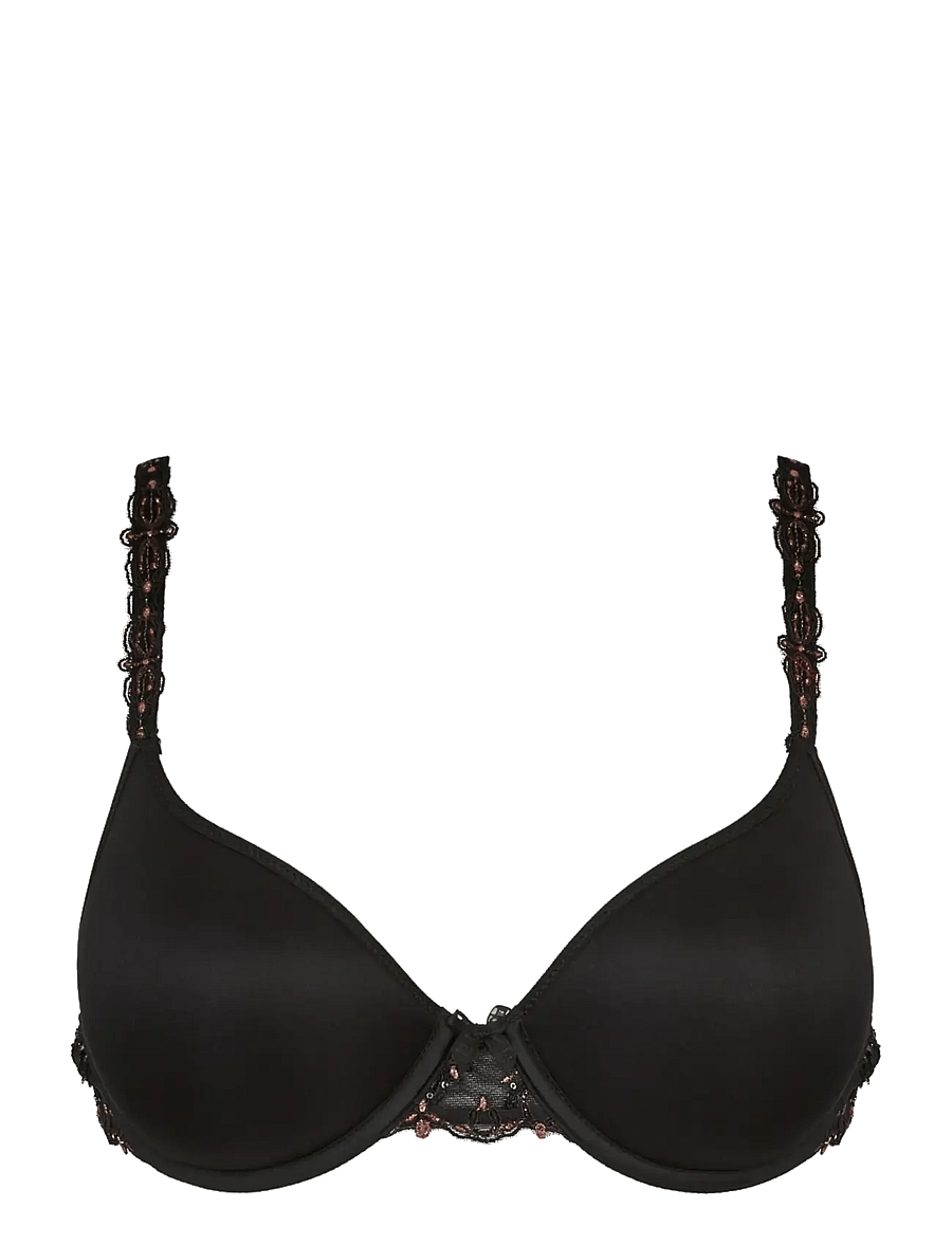 CHANTELLE - Champs Elysees Covering memory bra - t-shirt bhs - dazzling black - 1