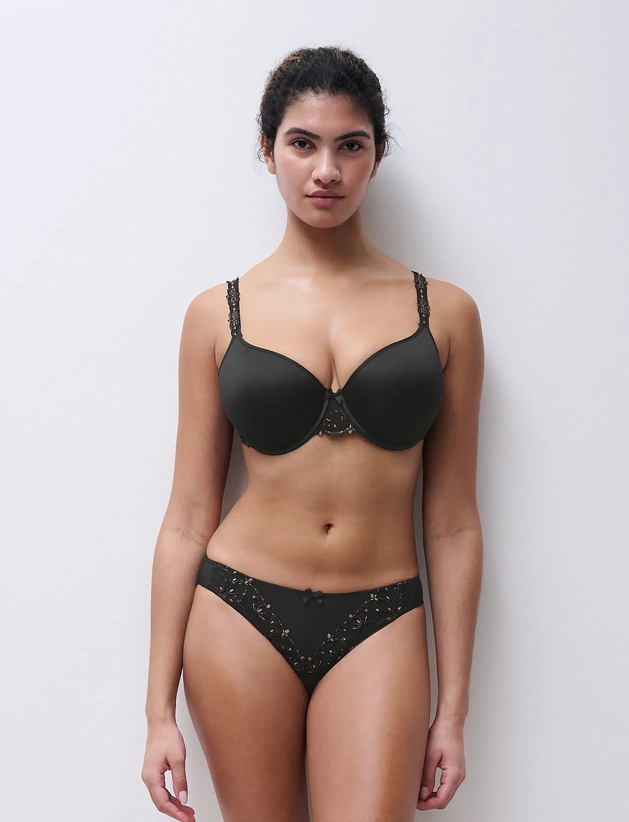 CHANTELLE - Champs Elysees Covering memory bra - t-shirt bhs - dazzling black - 2