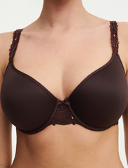 CHANTELLE - Champs Elysees Covering Memory Bra - t-shirt bras - glossy brown - 4
