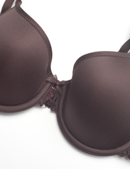 CHANTELLE - Champs Elysees Covering Memory Bra - t-shirts bras - glossy brown - 6