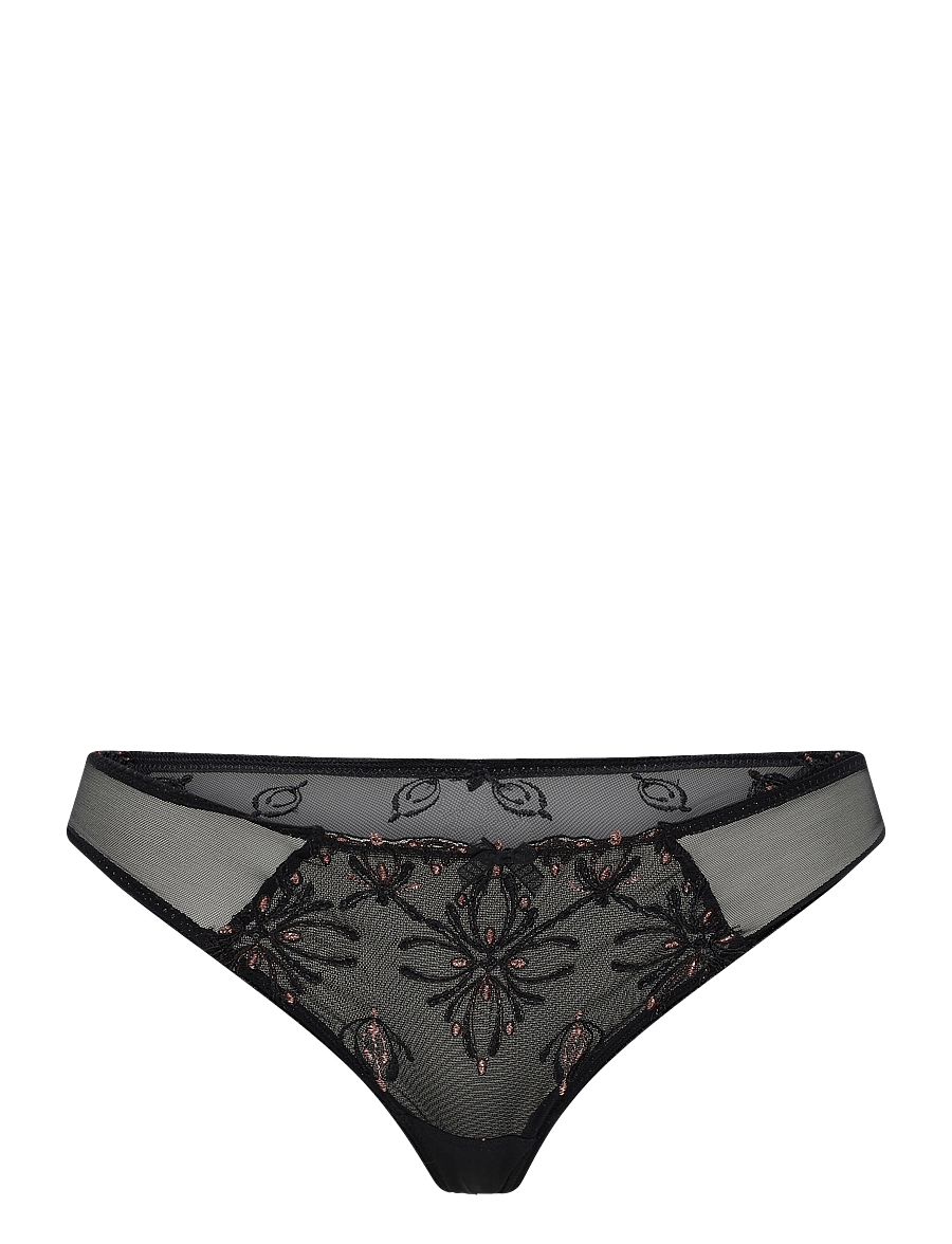 CHANTELLE - Champs Elysees Tanga - tangas - dazzling black - 1